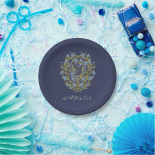 Plato De Papel HARRY POTTER™ Escudo RAVENCLAW™