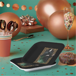 Plato De Papel HARRY POTTER™   Gráfica de cuadro de enrejado anim