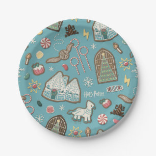 Plato De Papel HARRY POTTER™ HOGWARTS™ Navidades Patrón de cookie