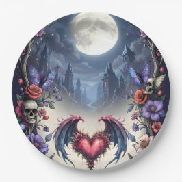 Plato De Papel Hasta que la muerte y la luz de la luna nos unan.