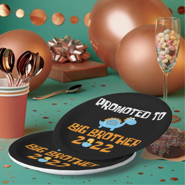 Plato De Papel Hatchazón De Huevos De Dinosaurio Promocionado A G (Multi)