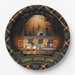 Plato De Papel Haunted Yakitori Haven