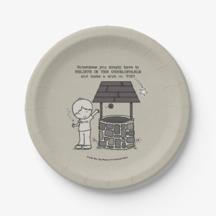 Plato De Papel ¡Haz un deseo contigo!