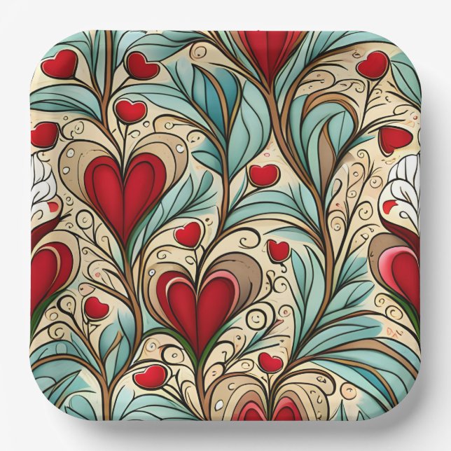 Plato De Papel Heartcore (Anverso)