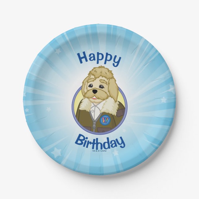 Plato De Papel Hecho de Arte (Anverso)