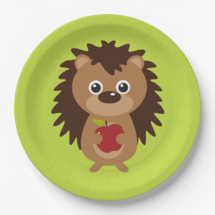 Plato De Papel Hedgehog