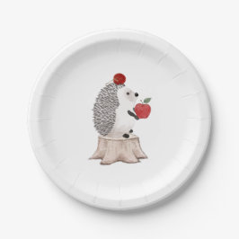 Plato De Papel Hedgehog