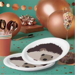 Plato De Papel Hedgehog 