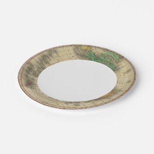 Plato De Papel Hemisferio Occidental 16