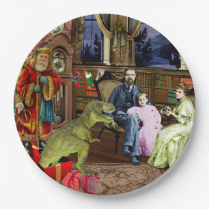 Plato De Papel Her First T-Rex