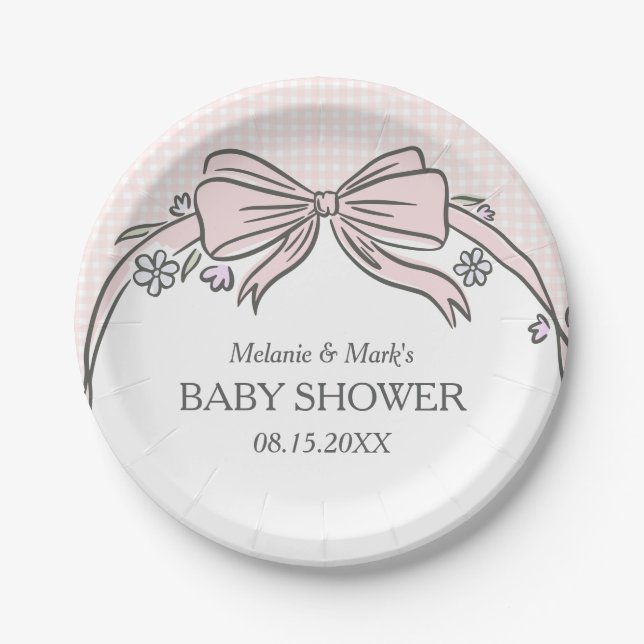 Plato De Papel Here's the Scoop Pink Ice Cream Sundae (Anverso)