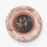 Hermosas Placas De Tulipanes Florales Para Regalo