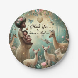 Plato De Papel Hermoso Gracias a los placas de papel para bebés