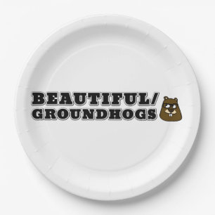 Plato De Papel Hermoso/Groundhogs