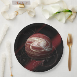 Plato De Papel Hilos del Cosmos