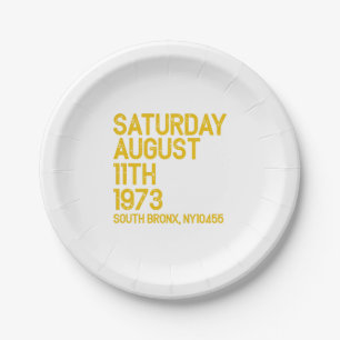 Plato De Papel Hip Hop nació el sábado 11 de agosto de 1973, 50 a