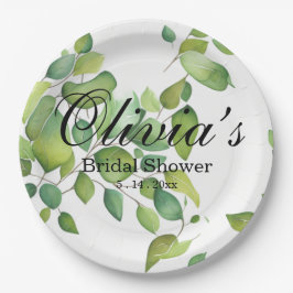 Plato De Papel Hipódromo eucalipto vegetación vegetación vegetal