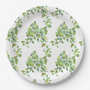 Plato De Papel Hipódromo eucalipto vegetación vegetación vegetal