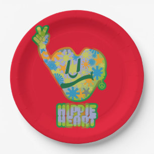 Plato De Papel Hippie Heart ICON 2024 BY MASANSER