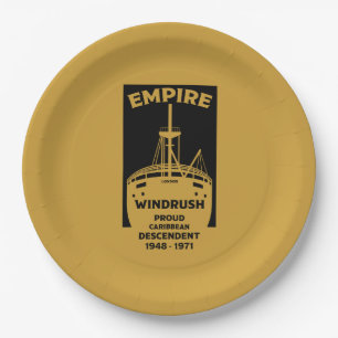 Plato De Papel Historia negra de generación Windrush