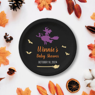 Plato De Papel Hocus Pocus