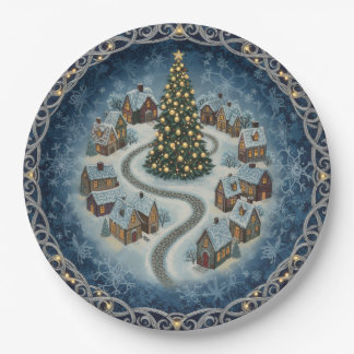 Plato De Papel Holiday Paper Plates