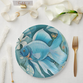Plato De Papel Hombres de mar