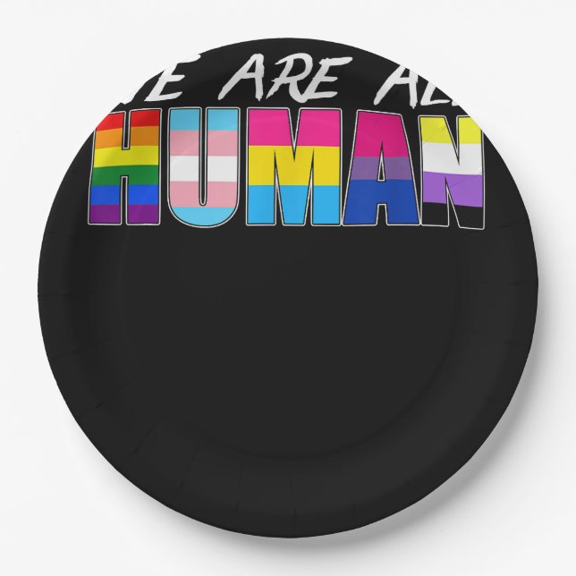 Plato De Papel Hombres Paint LGBT Splatts Gay Bear Copy (Anverso)