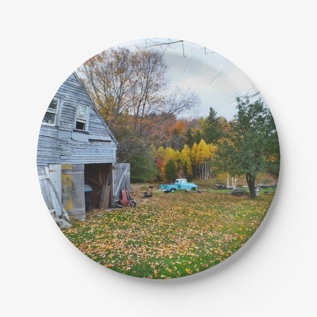 Plato De Papel Homestead Abandonado (Anverso)