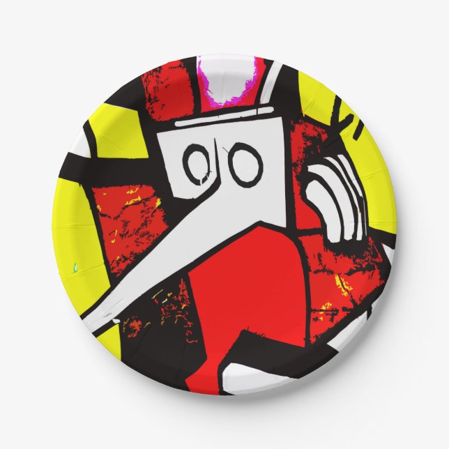 Plato De Papel Hominid (Anverso)