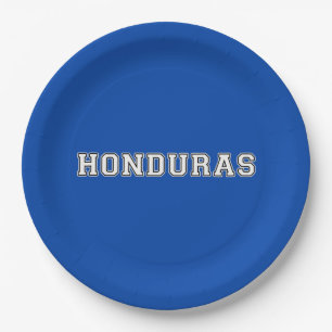 Plato De Papel Honduras
