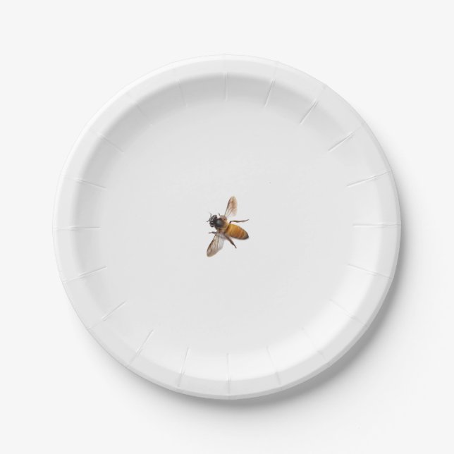 Plato De Papel Honeybee (Anverso)