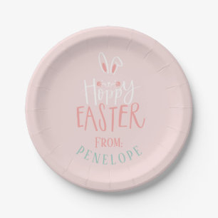 PLATO DE PAPEL HOPPY EASTER