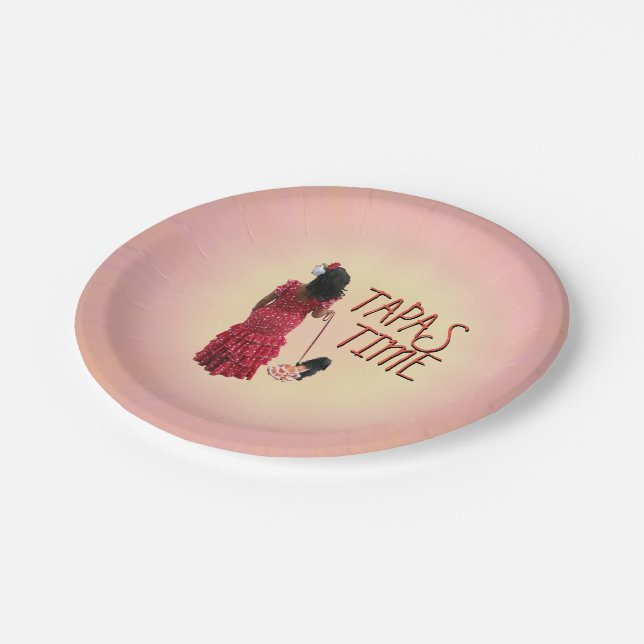 Plato De Papel Hora de las tapas (Angular)