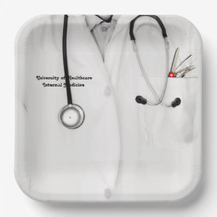 Plato De Papel Hospital de Atención Médica