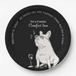 Plato De Papel Hotel Comfort Inn & Suites con Mascotas