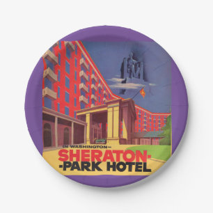 Plato De Papel Hotel Sheraton Park - Washington, DC y