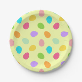 Plato De Papel Huevos básicos