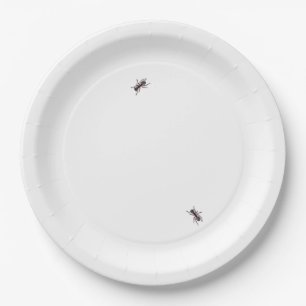 Plato De Papel Humor Bug Ant Funny