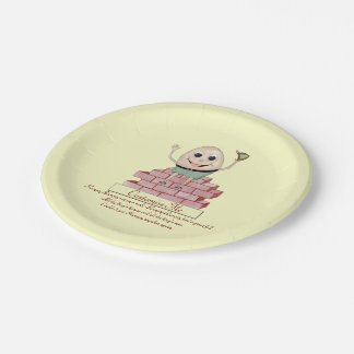 Plato De Papel Humpty Dumpty
