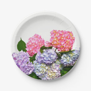 Plato De Papel Hydrangea Bouquet