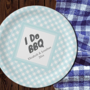 Plato De Papel I Do BBQ