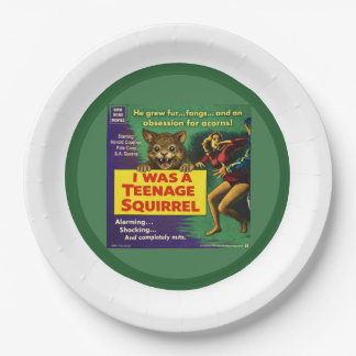 Plato De Papel I was a teenage squirrel