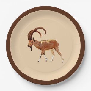 Plato De Papel Ibex nubio - Ein Gedi