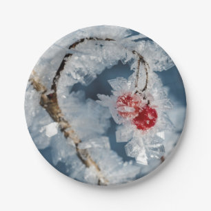 Plato De Papel Ice Berries