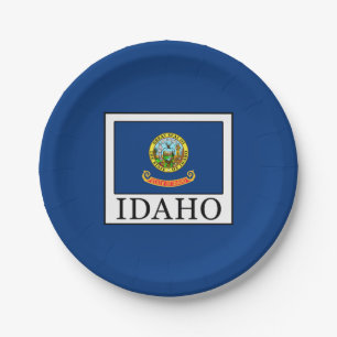 Plato De Papel Idaho