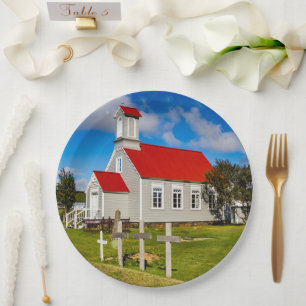 Plato De Papel Iglesia islandesa
