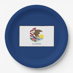 Plato De Papel Illinois