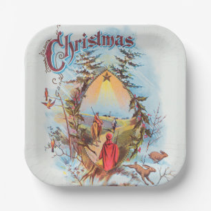 Plato De Papel Ilustracion de la festividad bíblica mágica
