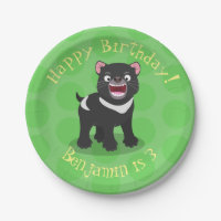 Ilustracion de personalizado de demonio de Tasmani